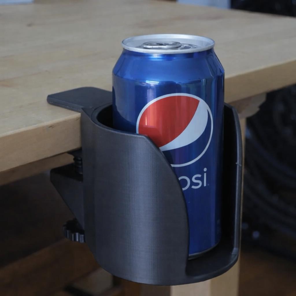 Clip-On drank houder bureau | glas/beker houder, Ophalen of Verzenden, Nieuw
