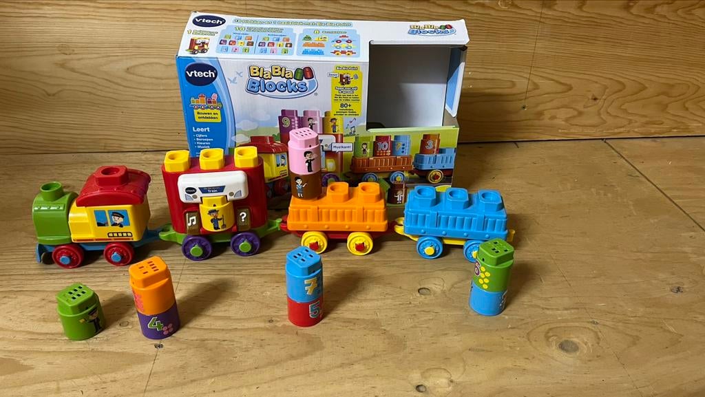 Blabla blocks trein, Kinderen en Baby's, Ophalen of Verzenden, Zo goed als nieuw