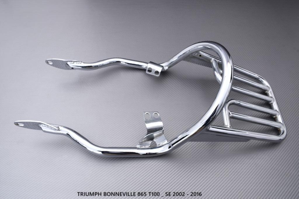 Bagagedrager met passagiersgrepen TRIUMPH BONNEVILLE T100, Ophalen of Verzenden, Nieuw