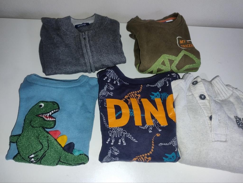 5 truien in mooie staat, Ophalen of Verzenden, Gebruikt, Maat 98