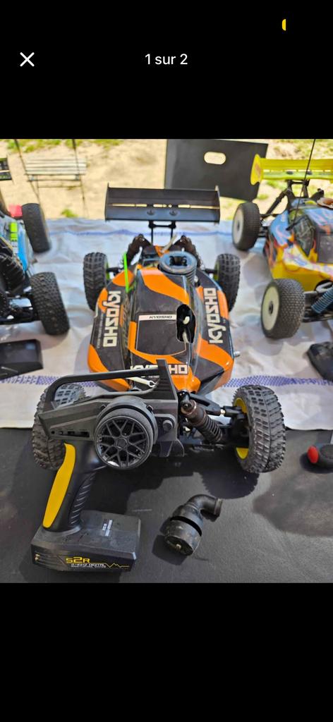 Voiture rc 1/8, Hobby & Loisirs créatifs, Modélisme | Radiocommandé & Téléguidé | Voitures, Enlèvement, Comme neuf