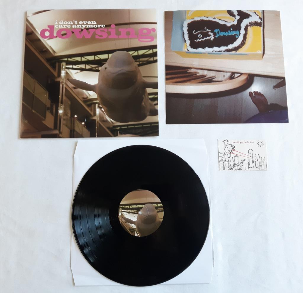 LP 12" emo / pop punk Dowsing "I don't even care anymore", Enlèvement ou Envoi, Utilisé