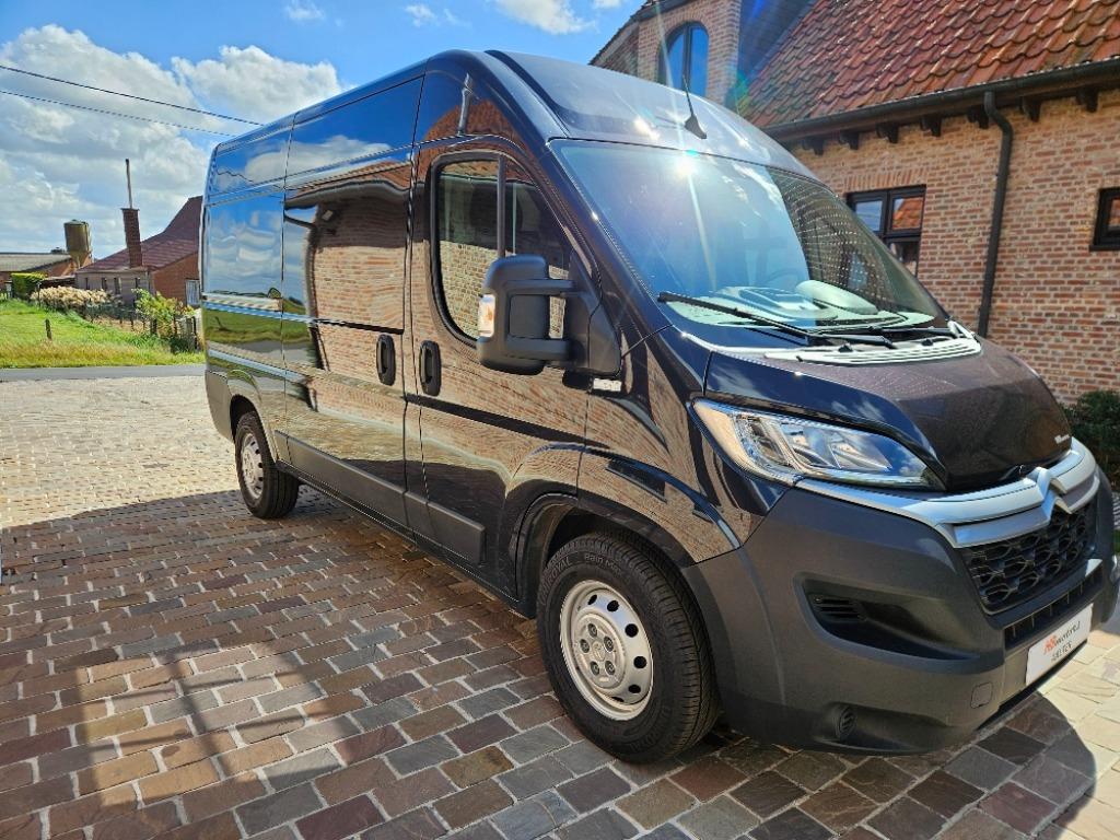 Citroen Jumper 2.2HDI 165PK SORTIMO AIRCO NAVI 22720 EX BTW, Voorwielaandrijving, Stof, 4 cilinders, Citroën