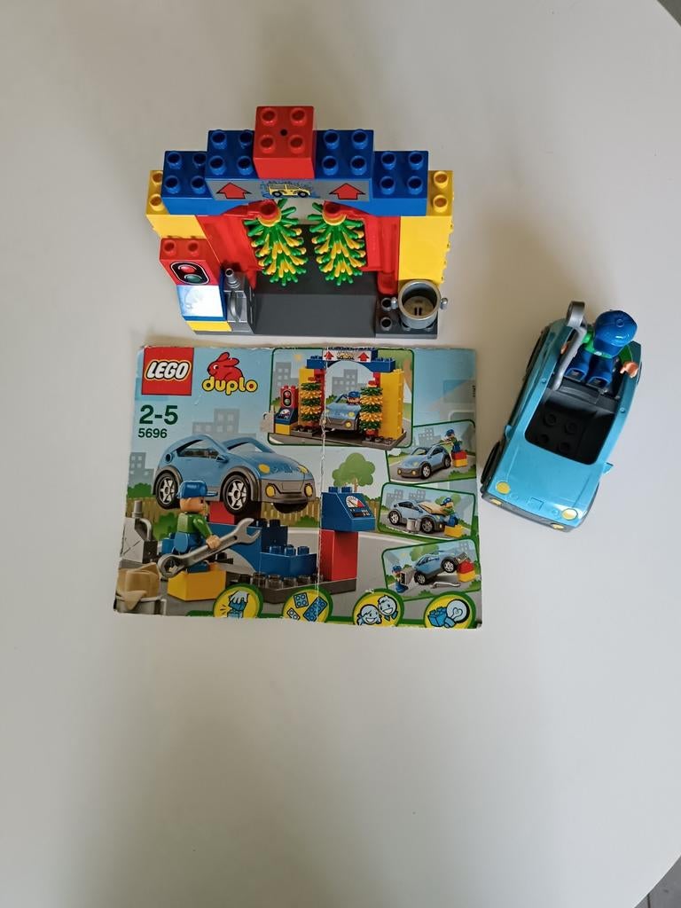 Lego Duplo autowasstraat car wash 5696. Goede staat, Ophalen, Gebruikt
