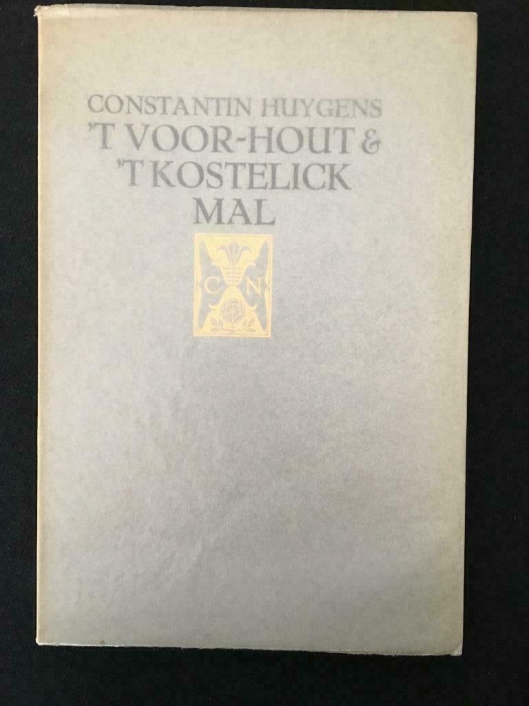 't Voor-hout ende.... - Constantin Huygens, Antiek en Kunst, Verzenden