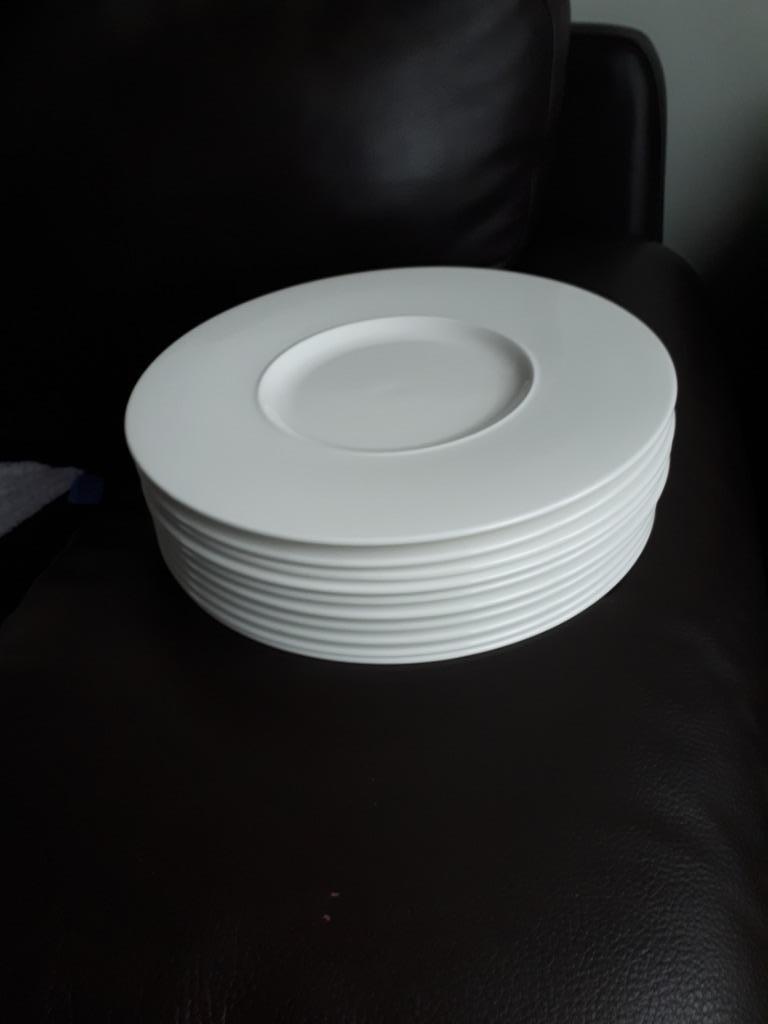 Borden ST.JAMES  diam.30~16 + vierkante lavendelkleur  e.a., Huis en Inrichting, Keuken | Servies, Nieuw, Overige typen, Porselein