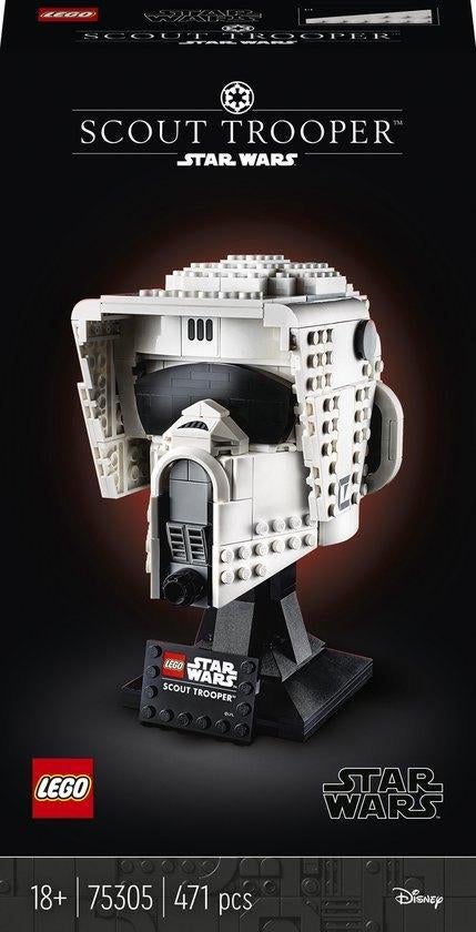 LEGO Star Wars 75305 Scout Trooper Helmet / Helm (sealed), Ophalen of Verzenden, Nieuw, Complete set, Lego