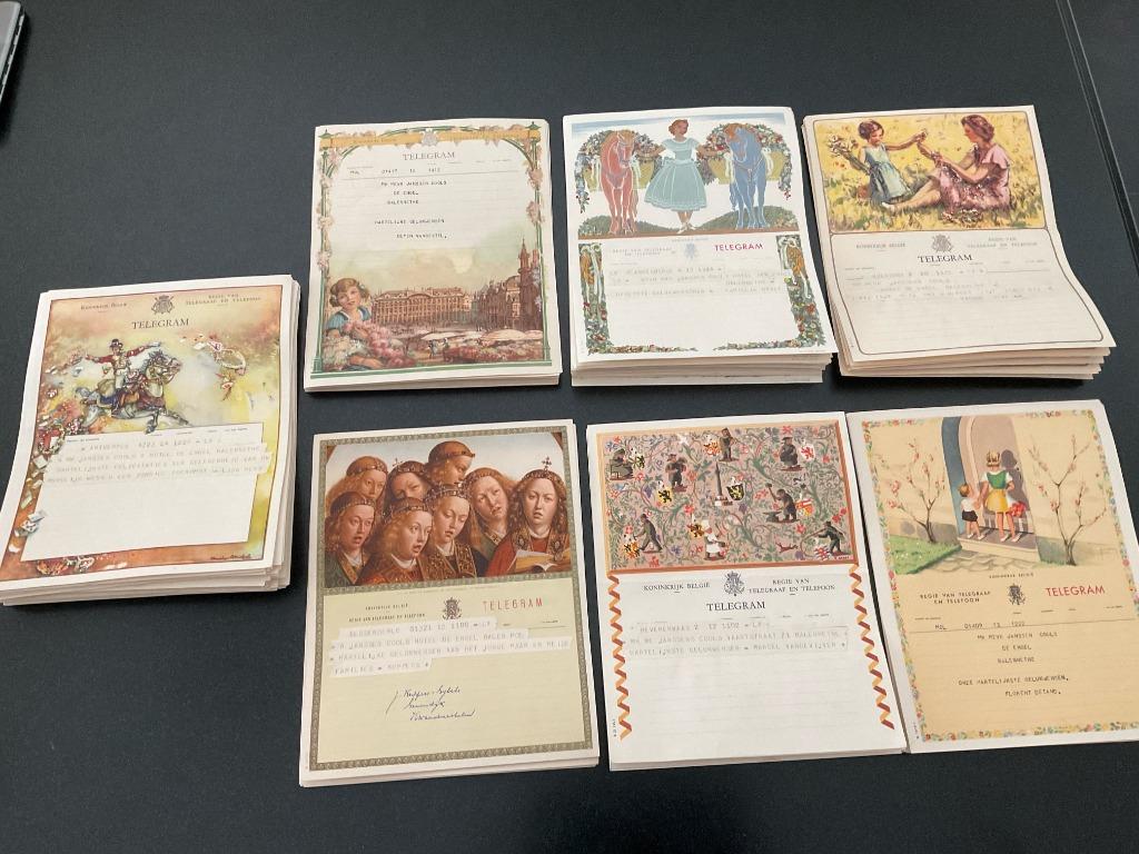 Verzameling postkaarten RTT, Verzamelen, Ophalen of Verzenden, 1940 tot 1960, Gelopen, Feest(dag)