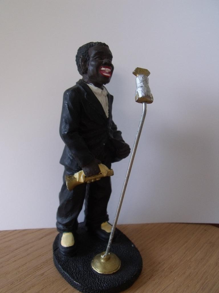 figurine jazz Louis Armstrong, Enlèvement, Comme neuf, Humain