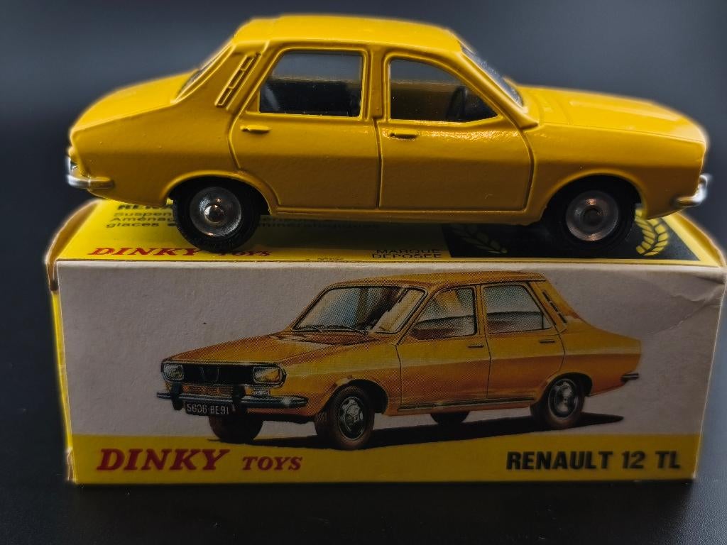 DINKY TOYS SPAIN RENAULT 12TL REF 1424, Hobby & Loisirs créatifs, Voitures miniatures | 1:43, Comme neuf, Voiture, Dinky Toys