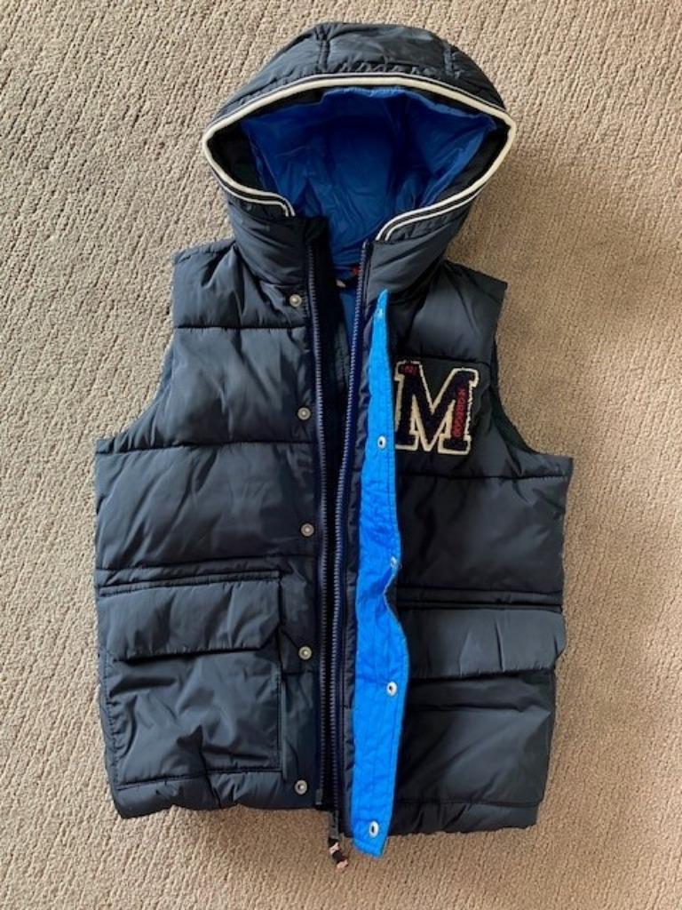 McGregor bodywarmer donkerblauw - jongen - maat 128 (8Y), Garçon, Comme neuf, Enlèvement, Mc Gregor