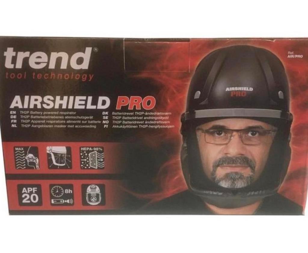 Trend Airshield Pro air/pro NIEUW Ademhelm Stofmasker Motor, Ophalen of Verzenden, Met vizier, Nieuw