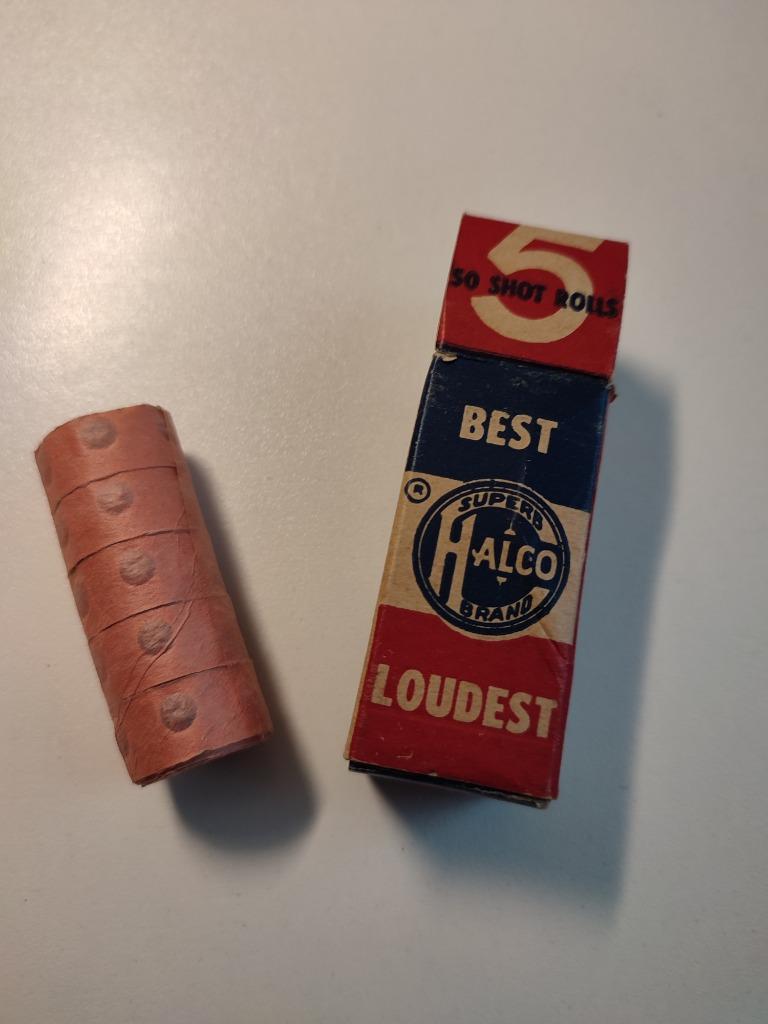 Jouet ancien : petards pour révolver, Ophalen of Verzenden