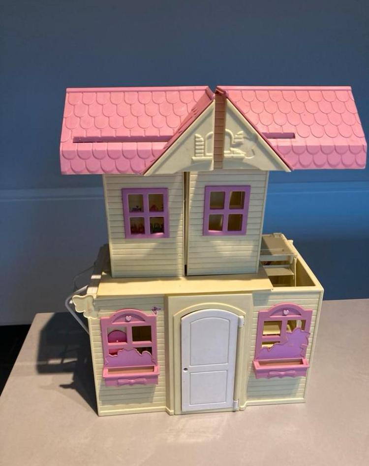 Maison de poupée Barbie Kelly vintage - maison de poupée, Enlèvement ou Envoi