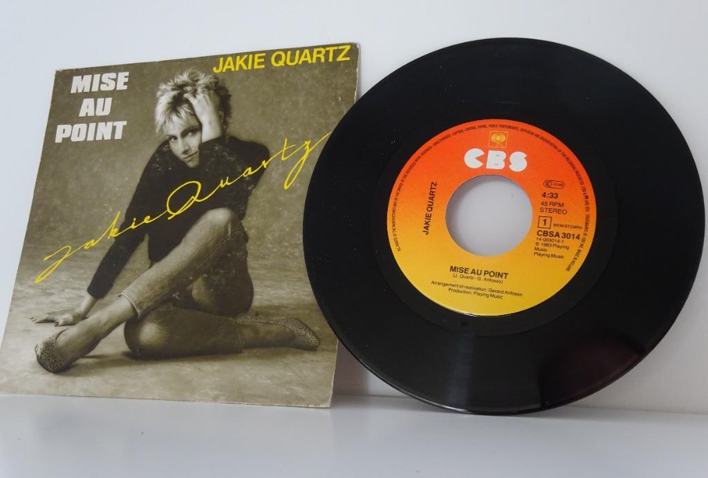 Jakie Quartz - Mise Au point + Dernière Fois  (7" vinyl sing, Ophalen of Verzenden, Zo goed als nieuw, Overige formaten