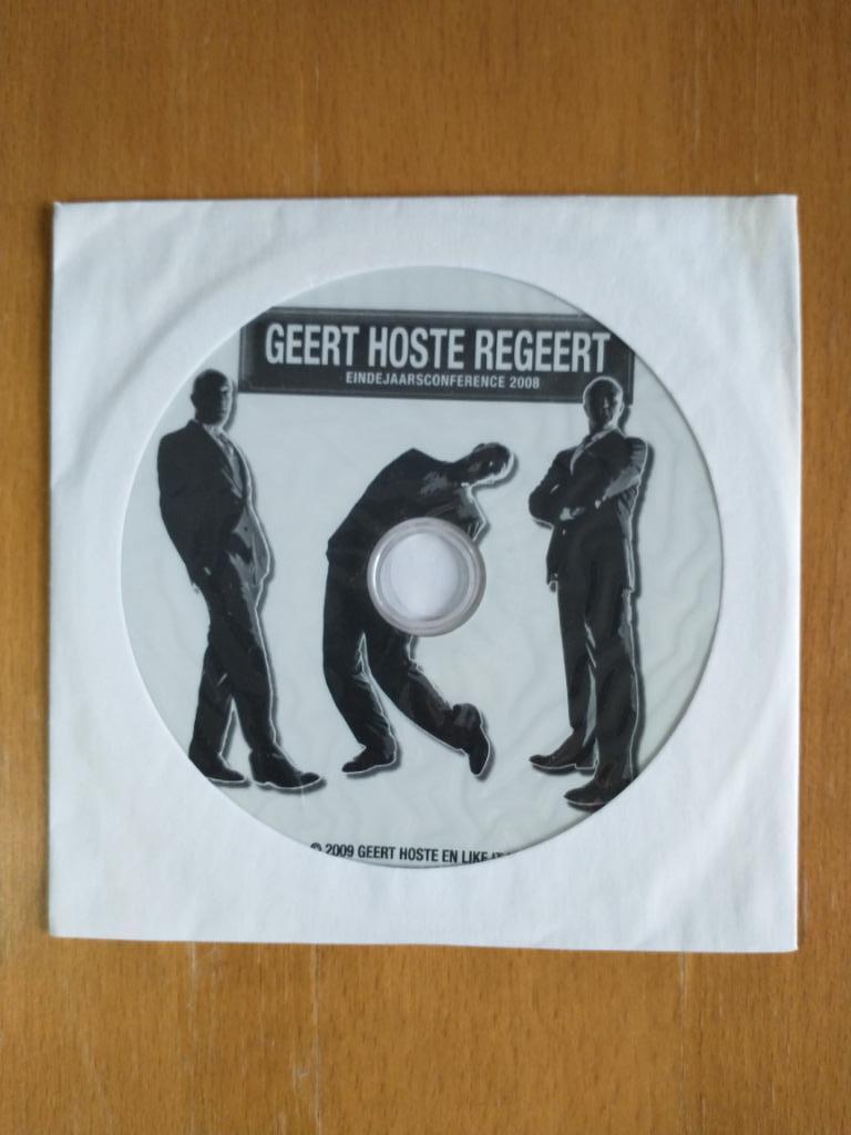 DVD - Geert Hoste regeert 2008 (in hoesje), Ophalen of Verzenden