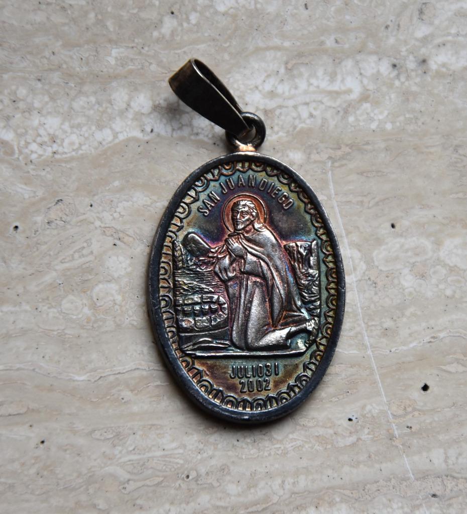 Médaille de Saint San Juan Diego, Timbres & Monnaies, Pièces & Médailles, Envoi