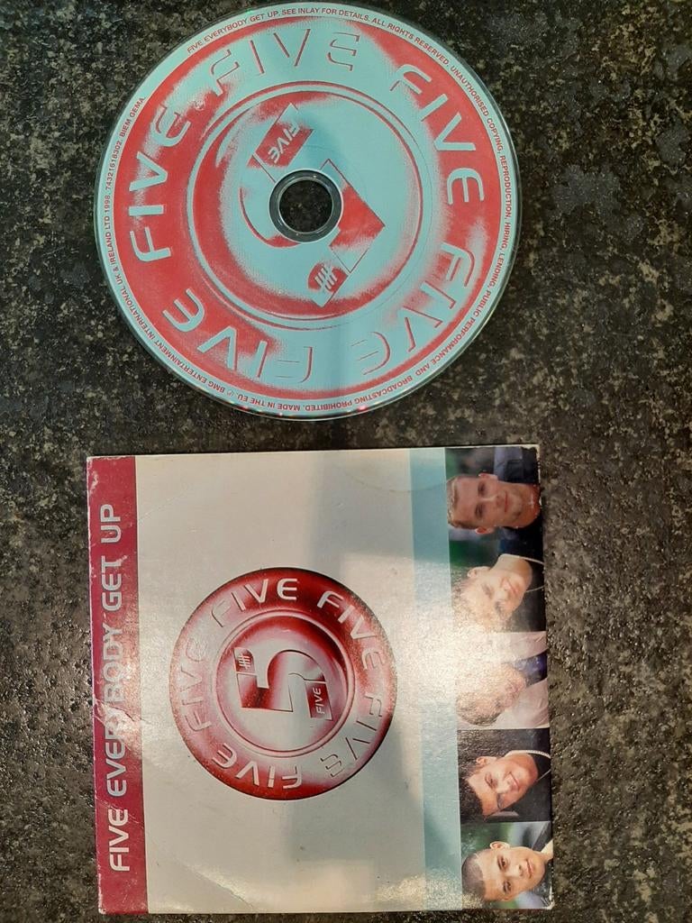 CD - Vijf - Iedereen staat op/Mijn lied, Cd's en Dvd's, Cd's | Pop, Gebruikt, Ophalen of Verzenden