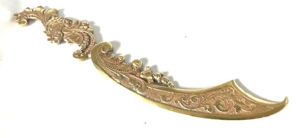 Ouvre-lettres Thai bronze lourd forme d'épée Antiques✨😍🎁👌, Antiquités & Art, Enlèvement ou Envoi, Bronze