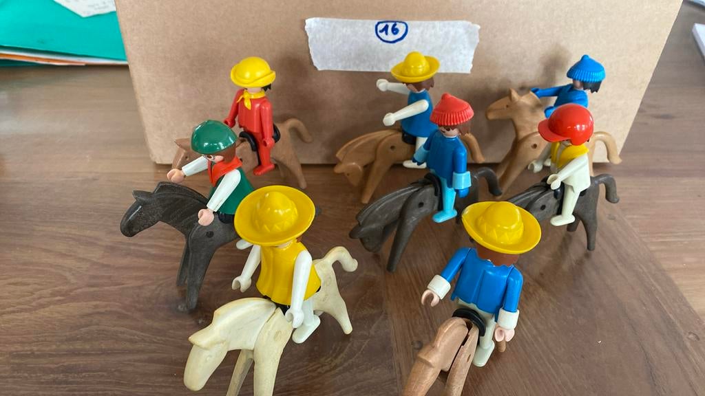 Playmobil 8paardjes en 8ventjes.  Zak nr 16, Kinderen en Baby's, Speelgoed | Playmobil, Ophalen, Gebruikt