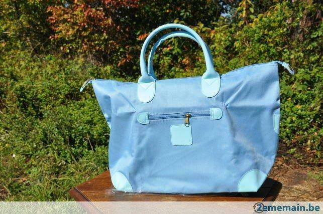 sac de course  en toile impermèable bleu neuf, Enlèvement ou Envoi, Neuf, Shopper