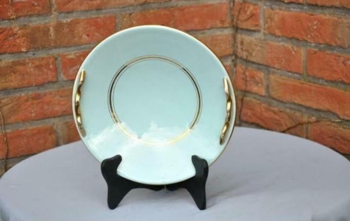 § plat a biscuit art deco boch, Enlèvement ou Envoi