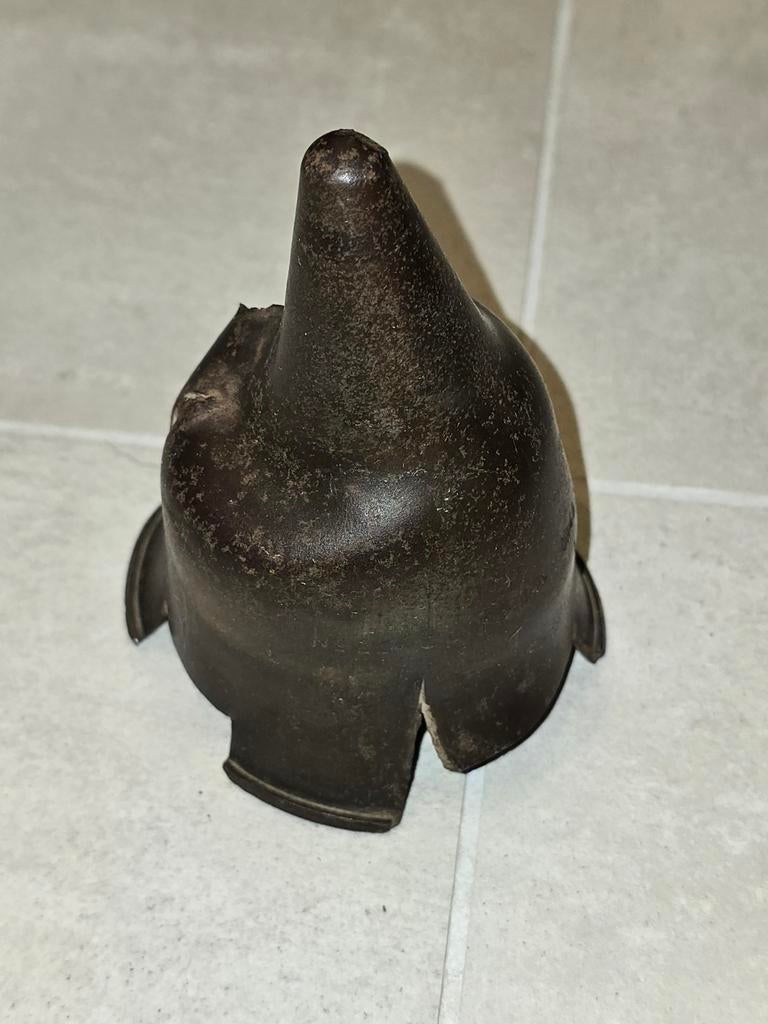 Schrapnel ontplofte granaat US army 1943, Ophalen