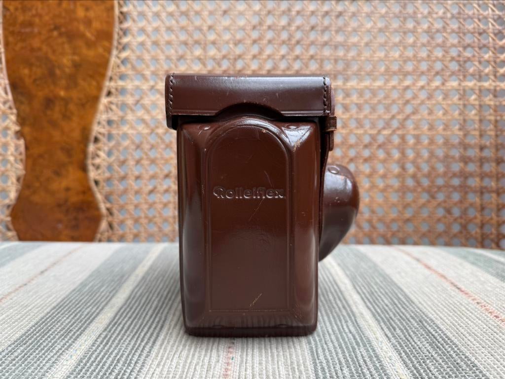 Rolleiflex 2.8F Leather Case Cover Leren Hoes Rollei TLR 2.8, Ophalen of Verzenden, Zo goed als nieuw
