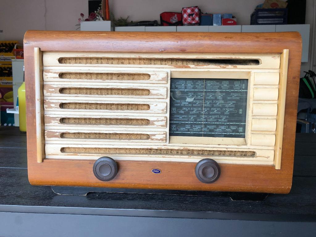 radio vintage, Enlèvement