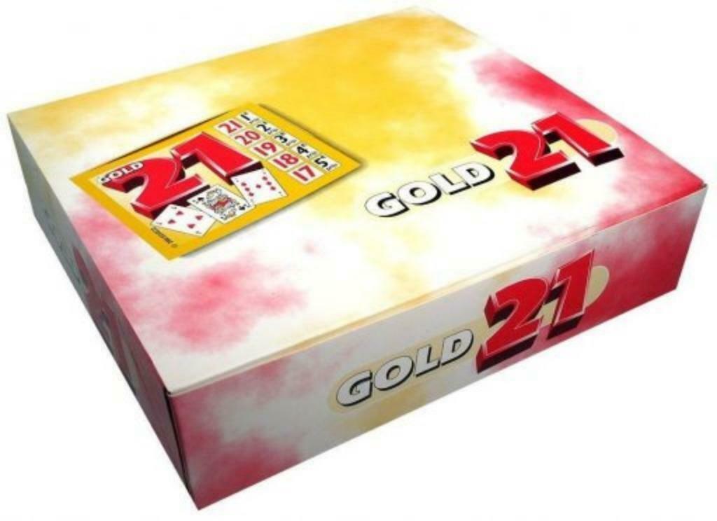 21 gold tombola lotjes (doos met 1000 lotjes), Ophalen of Verzenden, Nieuw