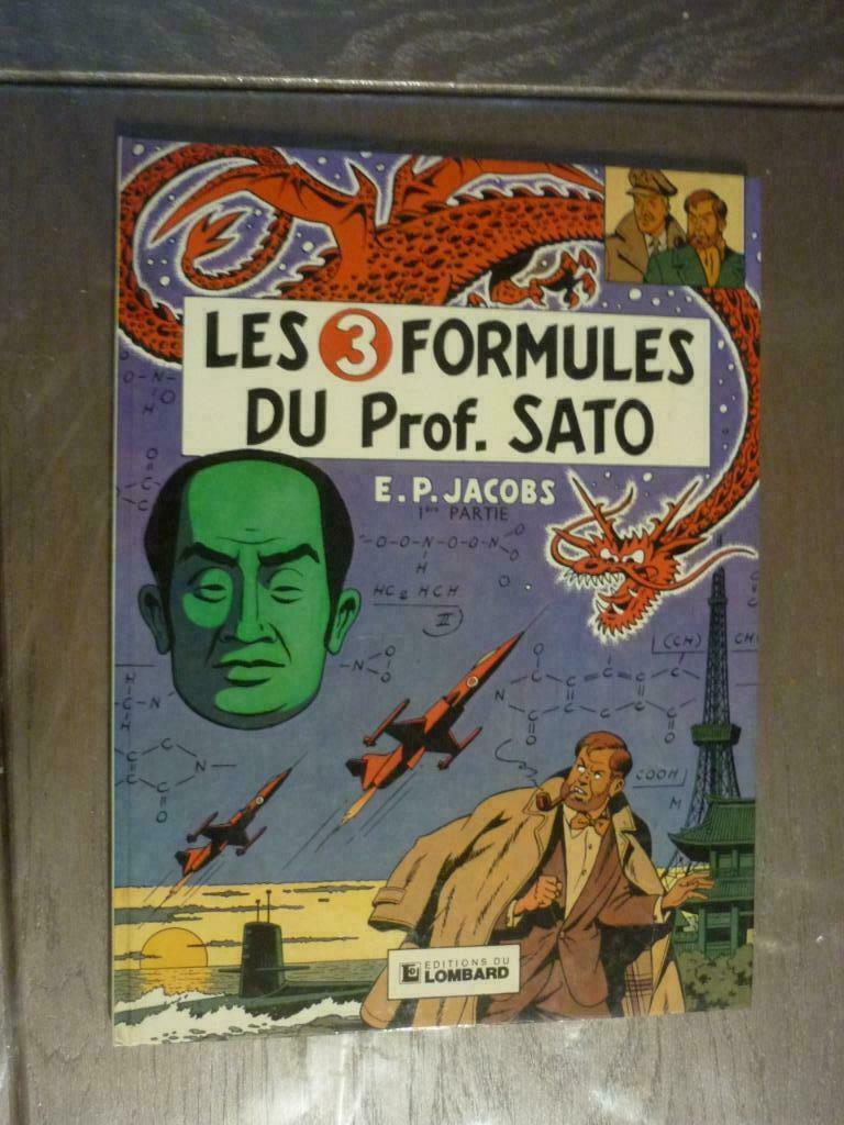 blake et mortimer les 3 formules du prof sato, Boeken, Eén stripboek, Ophalen of Verzenden, Gelezen