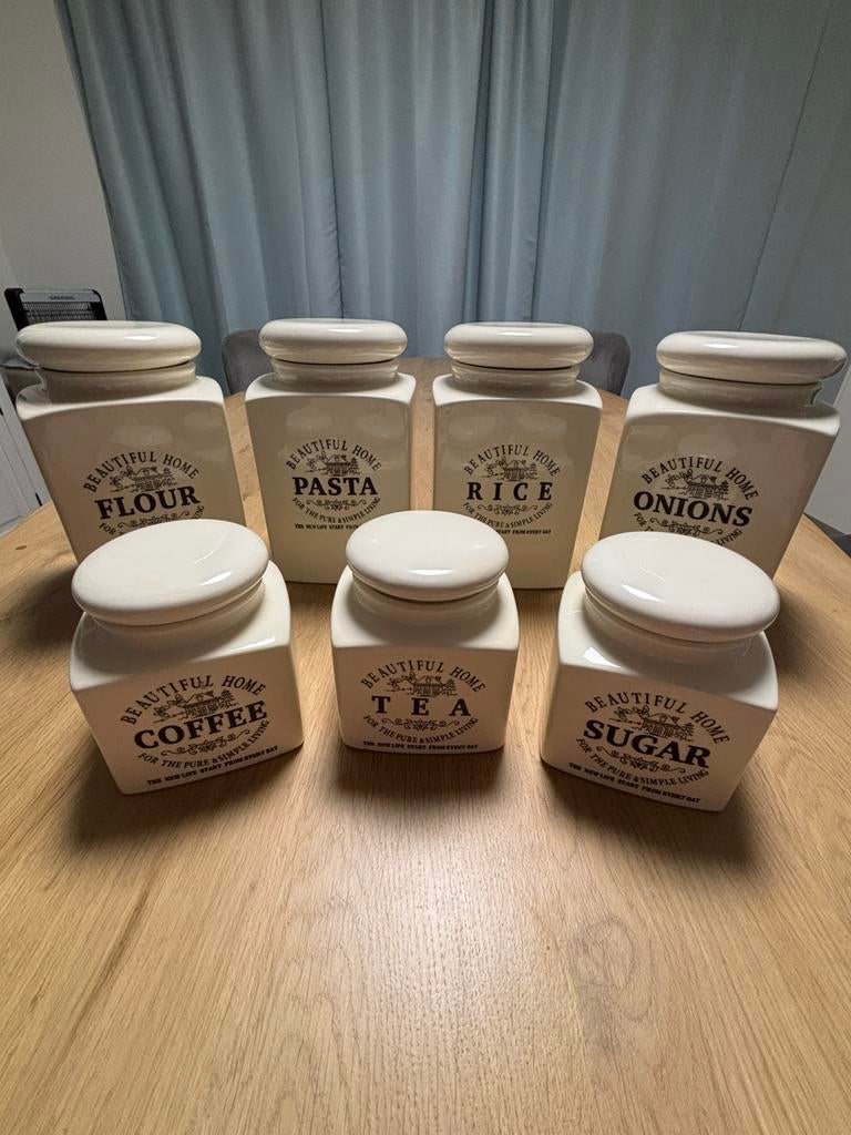 Voorraadpotten te koop, Enlèvement, Utilisé