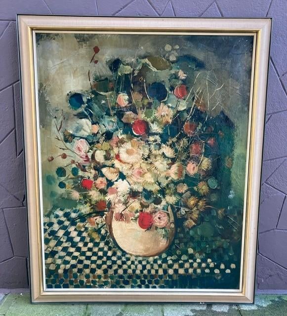 Schilderij door RON ROOYMANS 1941-2008., Ophalen