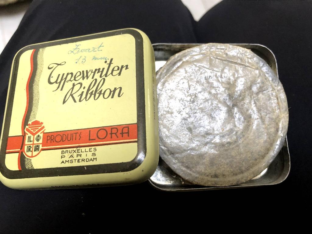 Typerwriter Ribbon, Product Lora, Brussel, Parijs, Amsterdam, Verzenden