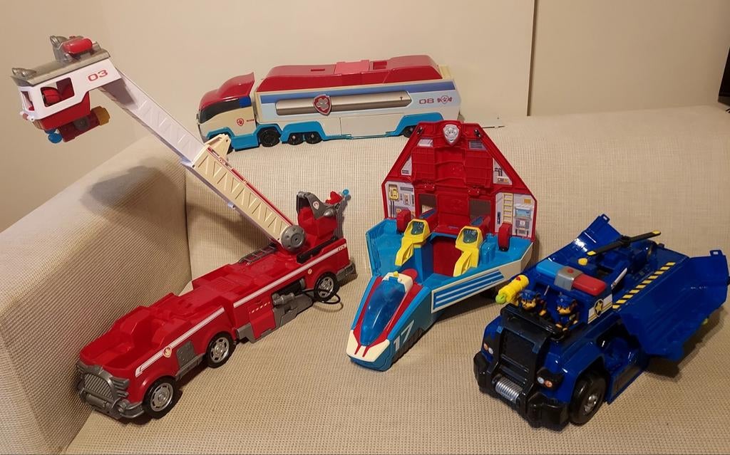 Paw patrol verschillende grote sets, 100 euro voor 5., Ophalen, Gebruikt