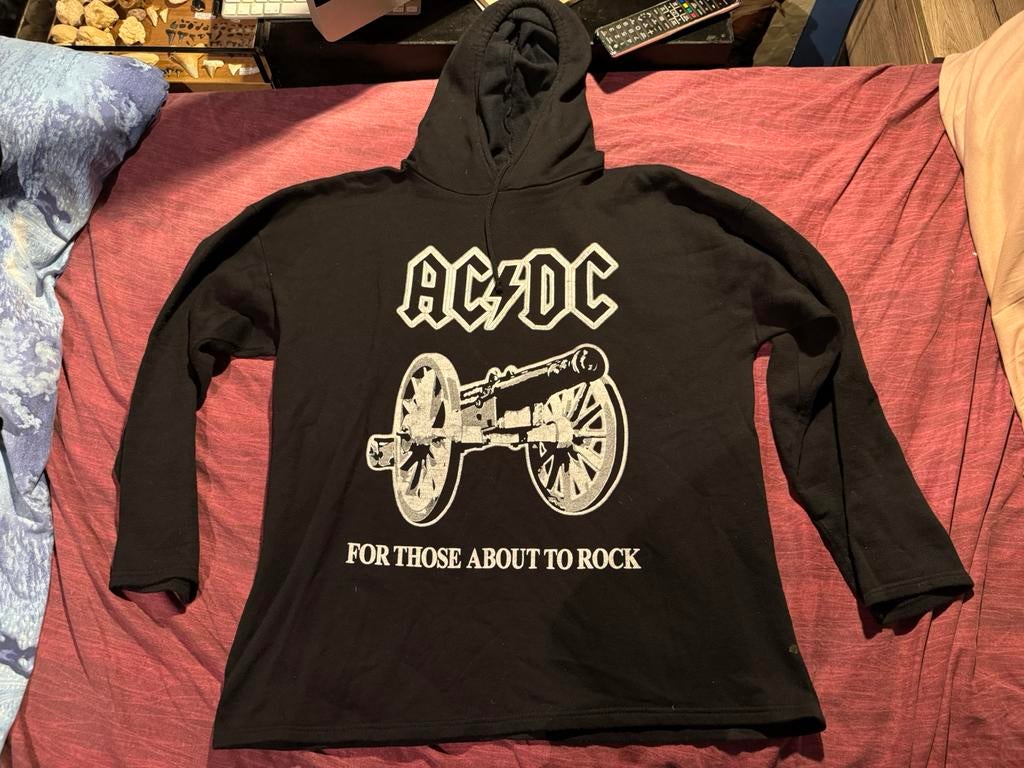 AC/DC tshirt et pull hard rock / métal parfait état, Vêtements | Hommes, Enlèvement ou Envoi, Comme neuf, Taille 56/58 (XL), Noir