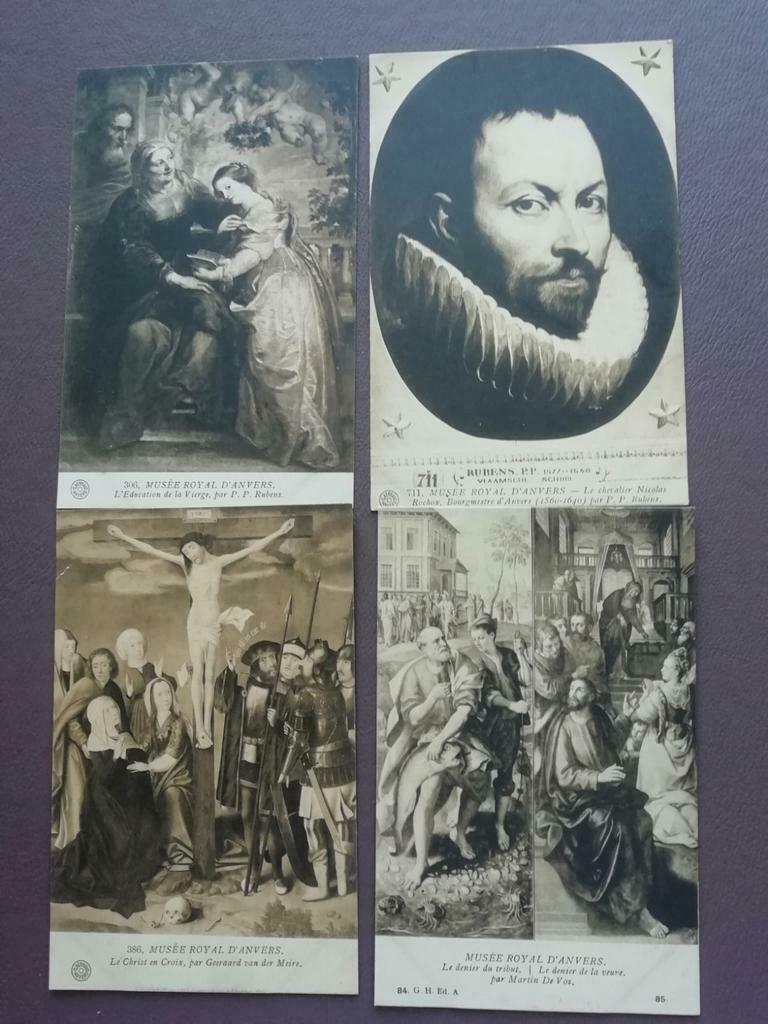 Musée Royal d'Anvers. Anvers 12 cartes postales (n ° 1), Enlèvement ou Envoi, Anvers