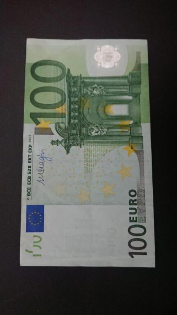 Billets de Banque en euros de 2002, Enlèvement ou Envoi, France, 100 euros, Billets en vrac