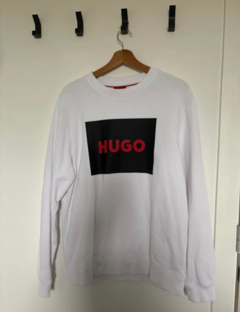 pull HUGO, Vêtements | Hommes, Pulls & Vestes, Enlèvement, Hugo Boss, Blanc, Taille 52/54 (L)