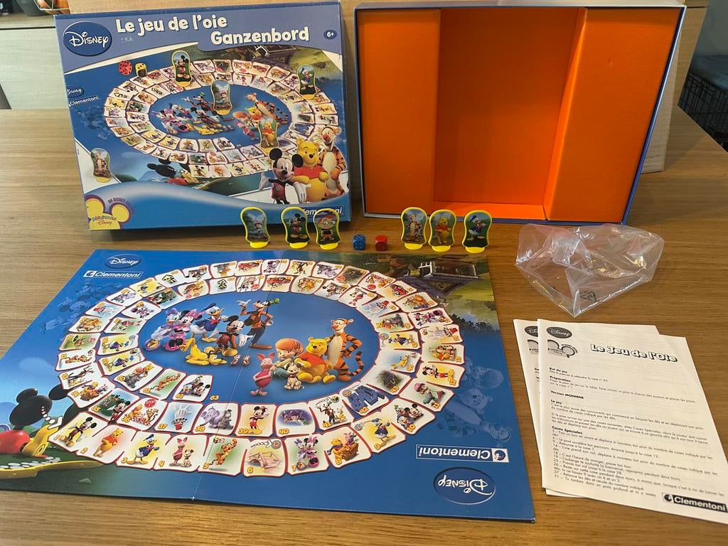 Jeu de l’oie Disney – complet – très bon état, Hobby & Loisirs créatifs, Jeux de société | Autre, Enlèvement, Comme neuf