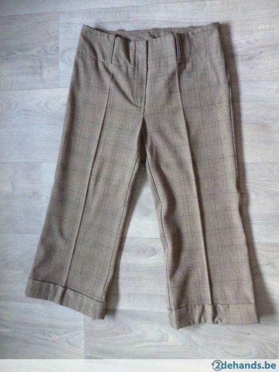 3-kwart dames broek 36/S LOLA&LIZA, Enlèvement ou Envoi, Porté, Taille 36 (S), Brun