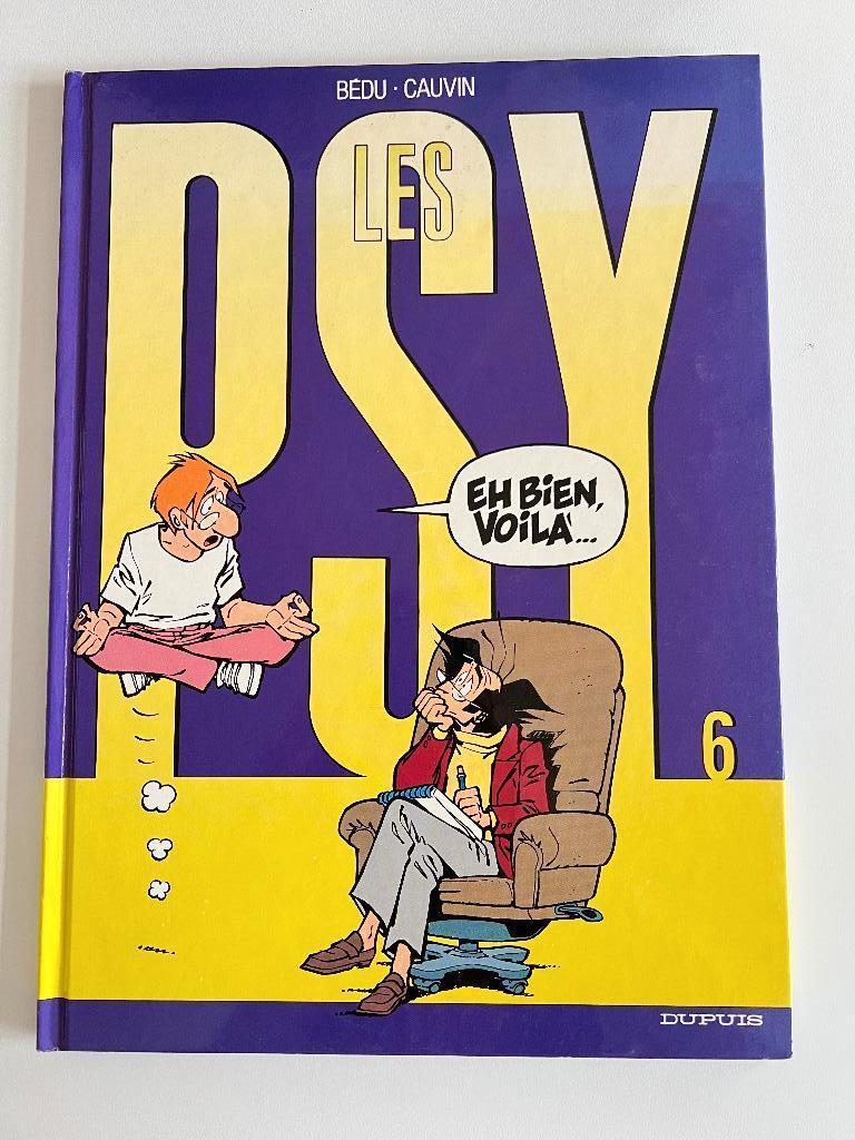 BD Les psy Eh bien, voilà..., Livres, Bédu & Cauvin, Enlèvement ou Envoi, Une BD, Utilisé