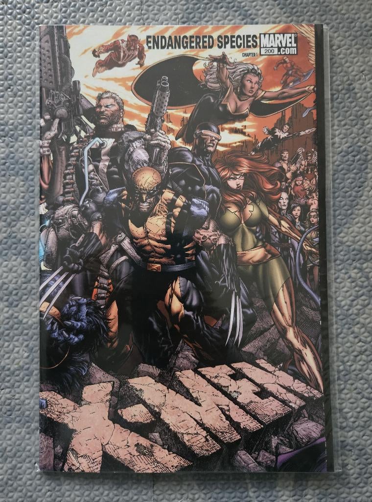 X-Men (vol.2) #200 - Finch wraparound cover variant (2007), Eén comic, Ophalen of Verzenden, Zo goed als nieuw