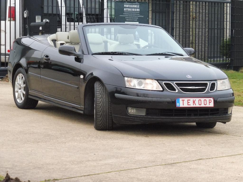 Saab 9-3, 1.8T, 2006, Cabrio, Garantie..., Cuir, Achat, Entreprise, Boîte manuelle