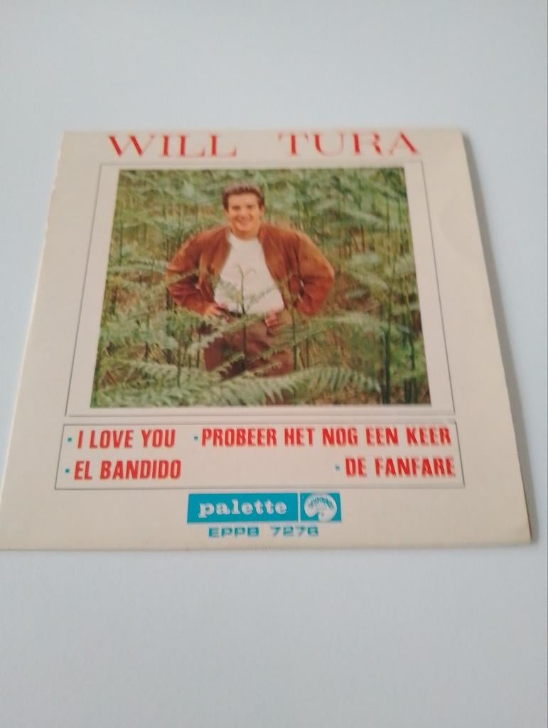 Will Tura - I Love you EP, Cd's en Dvd's, Vinyl Singles, Ophalen of Verzenden, Zo goed als nieuw, EP