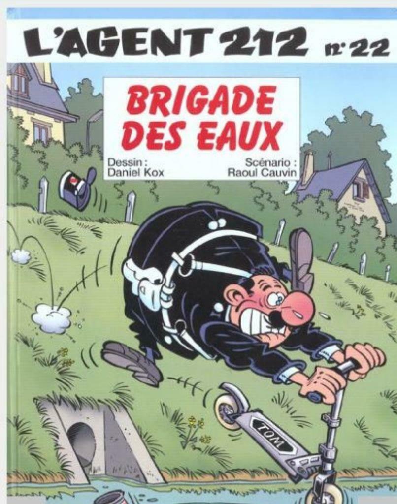 L'agent 212 n22 "Brigade des eaux", Livres, Enlèvement ou Envoi, Une BD, Comme neuf, Dupuis