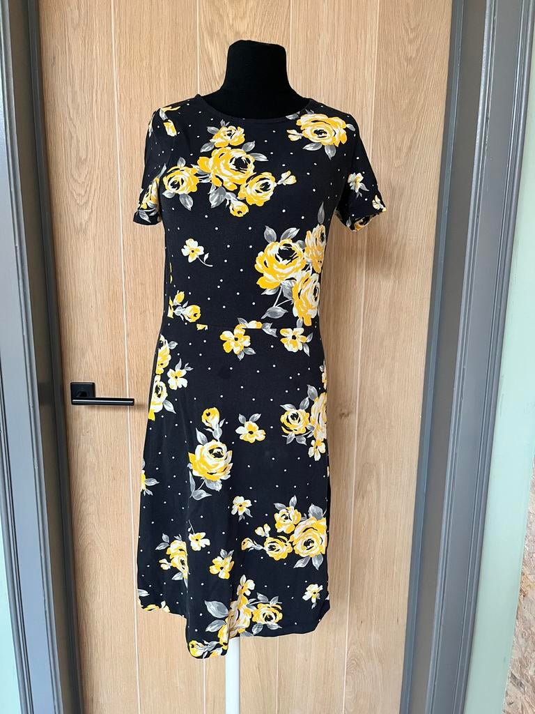 Robe moyenne Anna Field à fleurs jaunes, Enlèvement ou Envoi, Comme neuf