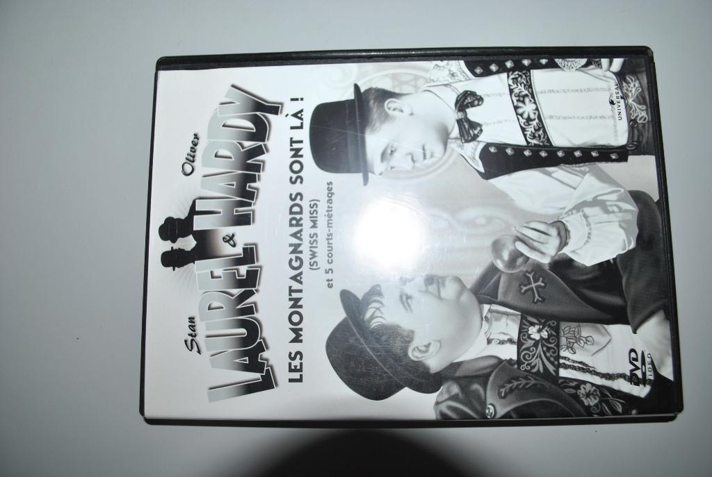 DVD Laurel/Hardy "Montagnards sont là" Comme neuf, Envoi, Comme neuf