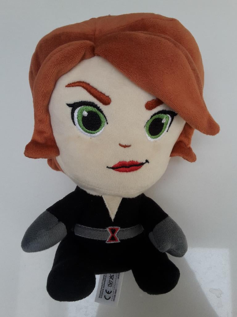 Nieuwe zachte knuffel Black Widow, Marvel, 20 cm, Collections, Personnages de BD, Enlèvement ou Envoi, Super héros, Neuf