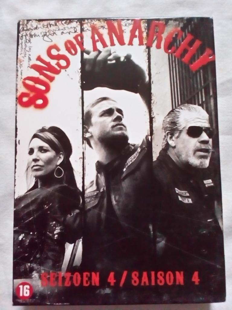 Sons of Anarchy - Seizoen 4, Vanaf 16 jaar, Ophalen of Verzenden, Gebruikt, Actie en Avontuur
